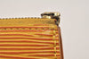 Authentic Louis Vuitton Epi Pochette Accessoires Pouch Yellow M52959 Junk 4444K