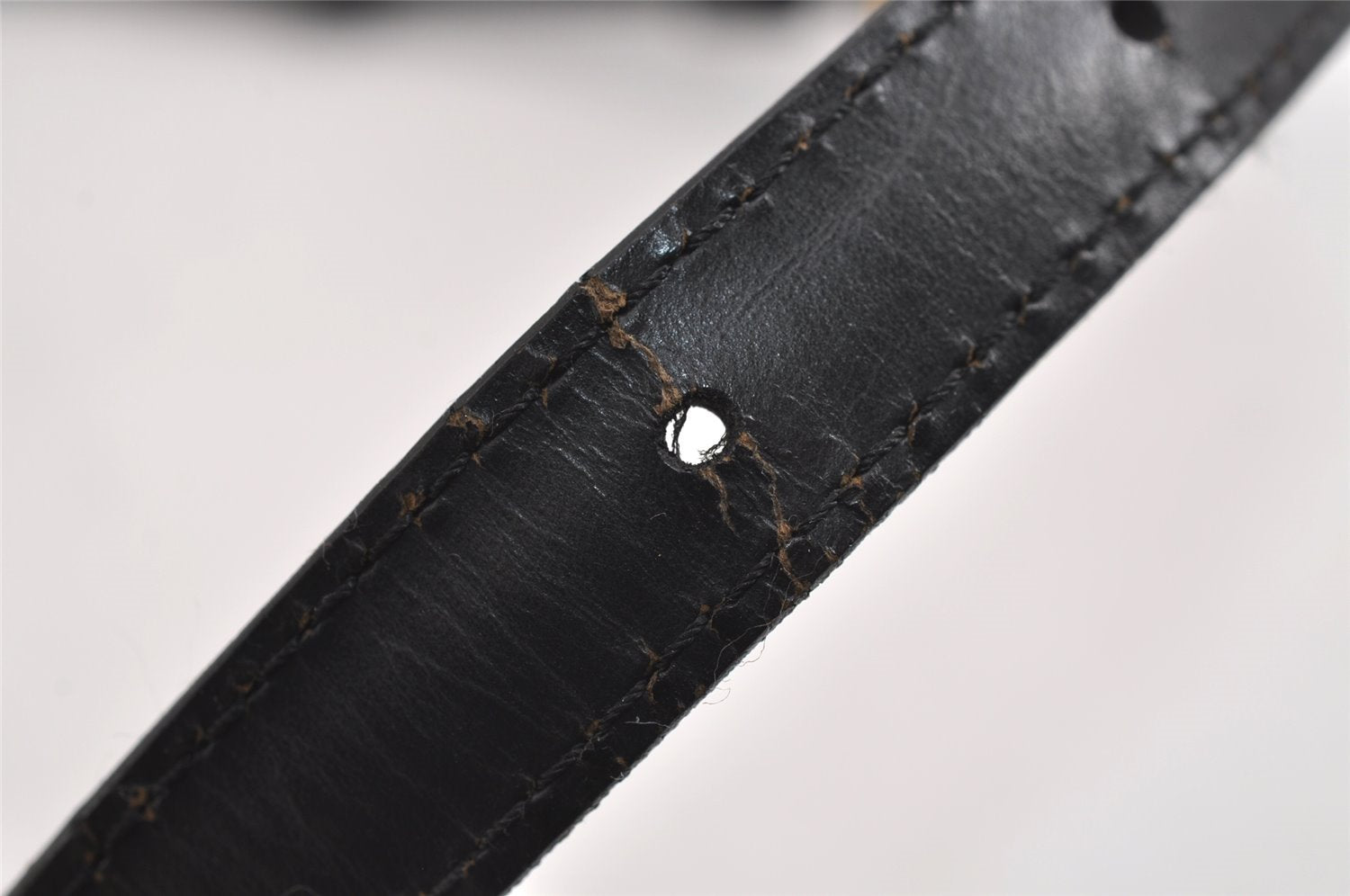 Authentic Louis Vuitton Epi Enghien 2Way Shoulder Clutch Bag M52112 Black 4445J