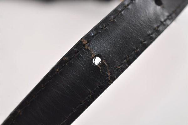 Authentic Louis Vuitton Epi Enghien 2Way Shoulder Clutch Bag M52112 Black 4445J