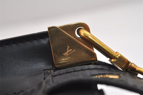 Authentic Louis Vuitton Epi Enghien 2Way Shoulder Clutch Bag M52112 Black 4445J