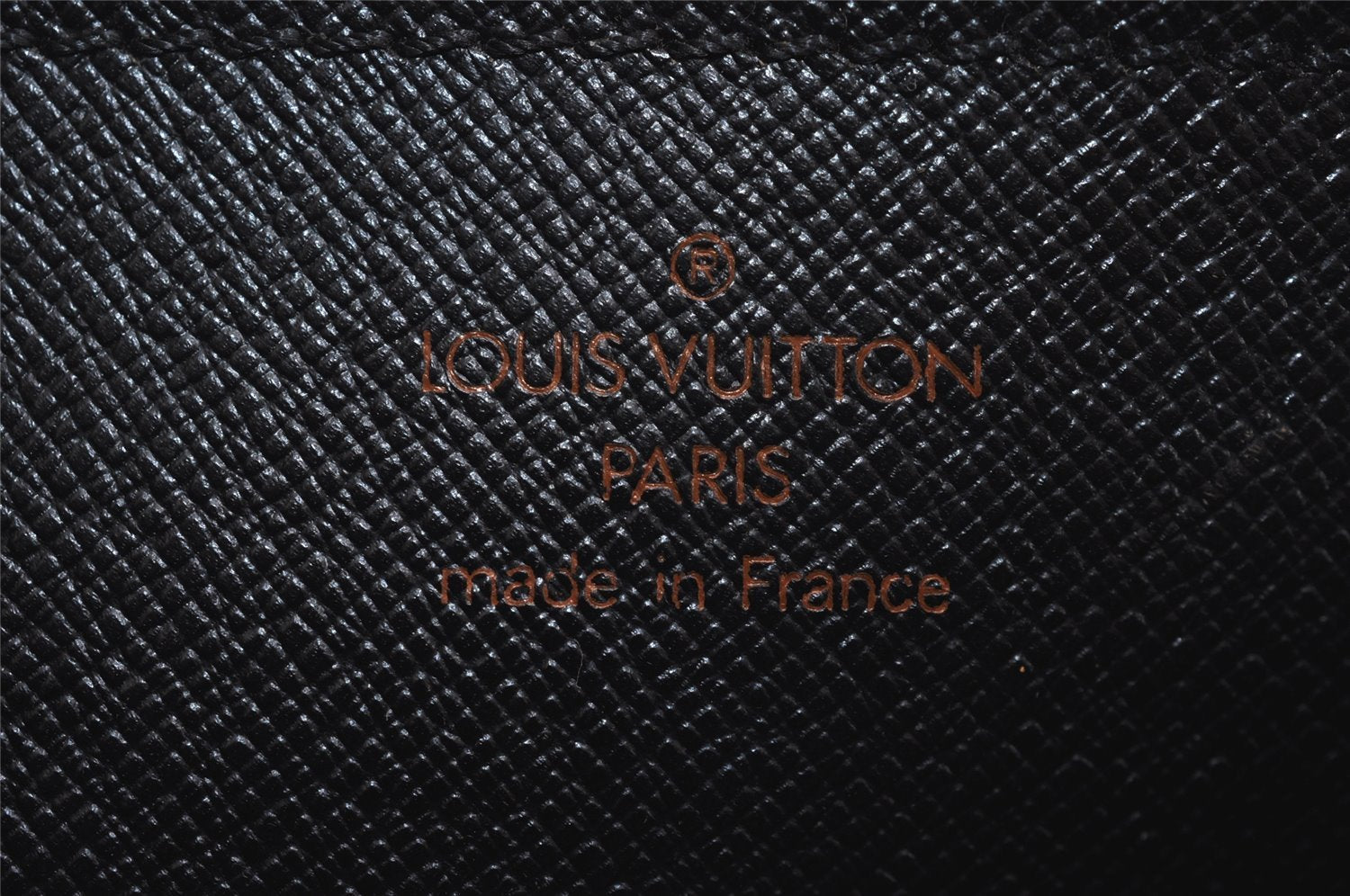 Authentic Louis Vuitton Epi Enghien 2Way Shoulder Clutch Bag M52112 Black 4445J