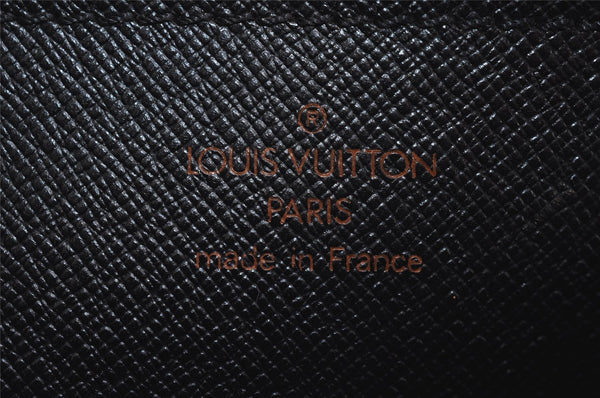 Authentic Louis Vuitton Epi Enghien 2Way Shoulder Clutch Bag M52112 Black 4445J