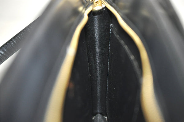 Authentic Louis Vuitton Epi Enghien 2Way Shoulder Clutch Bag M52112 Black 4445J