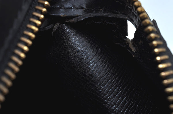 Authentic Louis Vuitton Epi Enghien 2Way Shoulder Clutch Bag M52112 Black 4445J