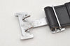 Authentic HERMES Constance Leather Belt Size 101cm 39.8" Black Brown 4445K