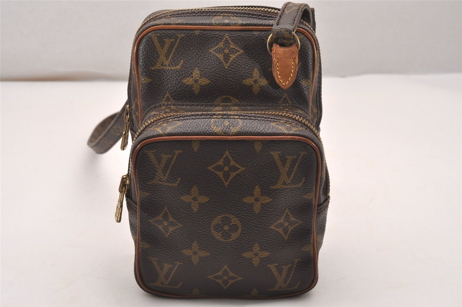 Authentic Louis Vuitton Monogram Mini Amazone Shoulder Cross Bag M45238 LV 4446J