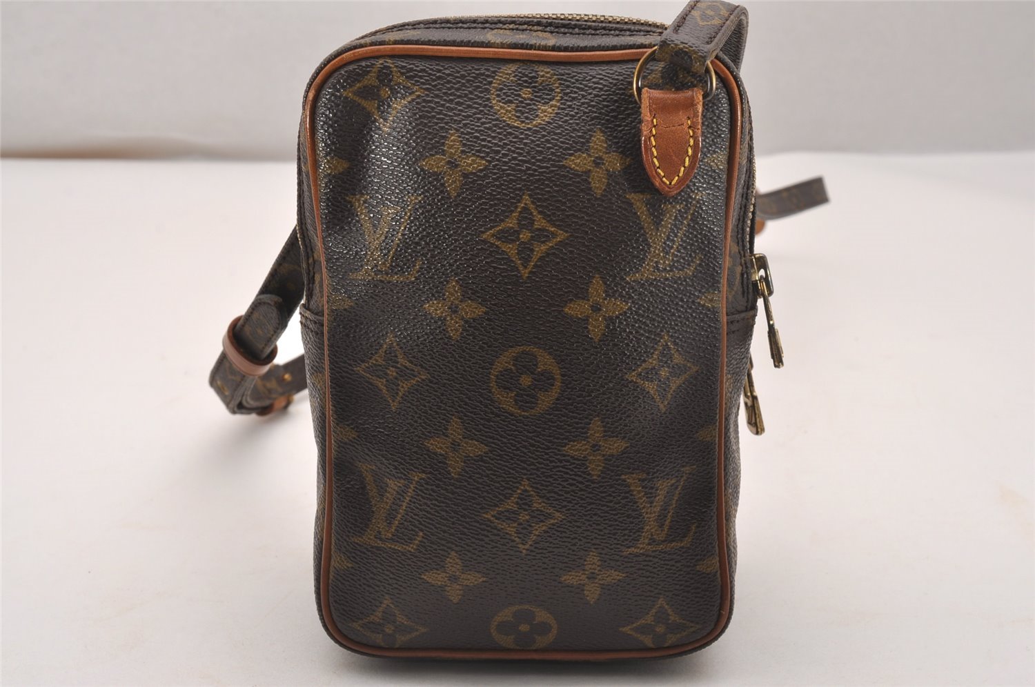 Authentic Louis Vuitton Monogram Mini Amazone Shoulder Cross Bag M45238 LV 4446J