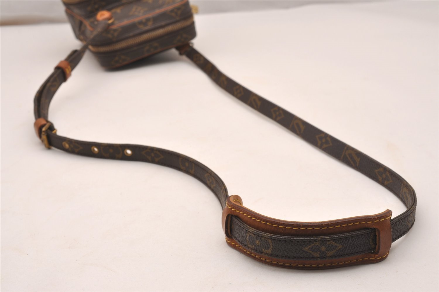 Authentic Louis Vuitton Monogram Mini Amazone Shoulder Cross Bag M45238 LV 4446J