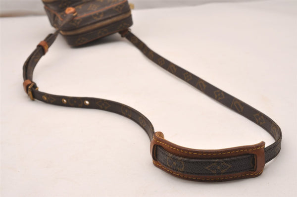 Authentic Louis Vuitton Monogram Mini Amazone Shoulder Cross Bag M45238 LV 4446J