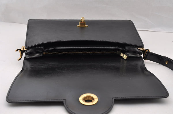 Authentic Louis Vuitton Epi Friedland Shoulder Cross Bag Black M52402 Junk 4447I
