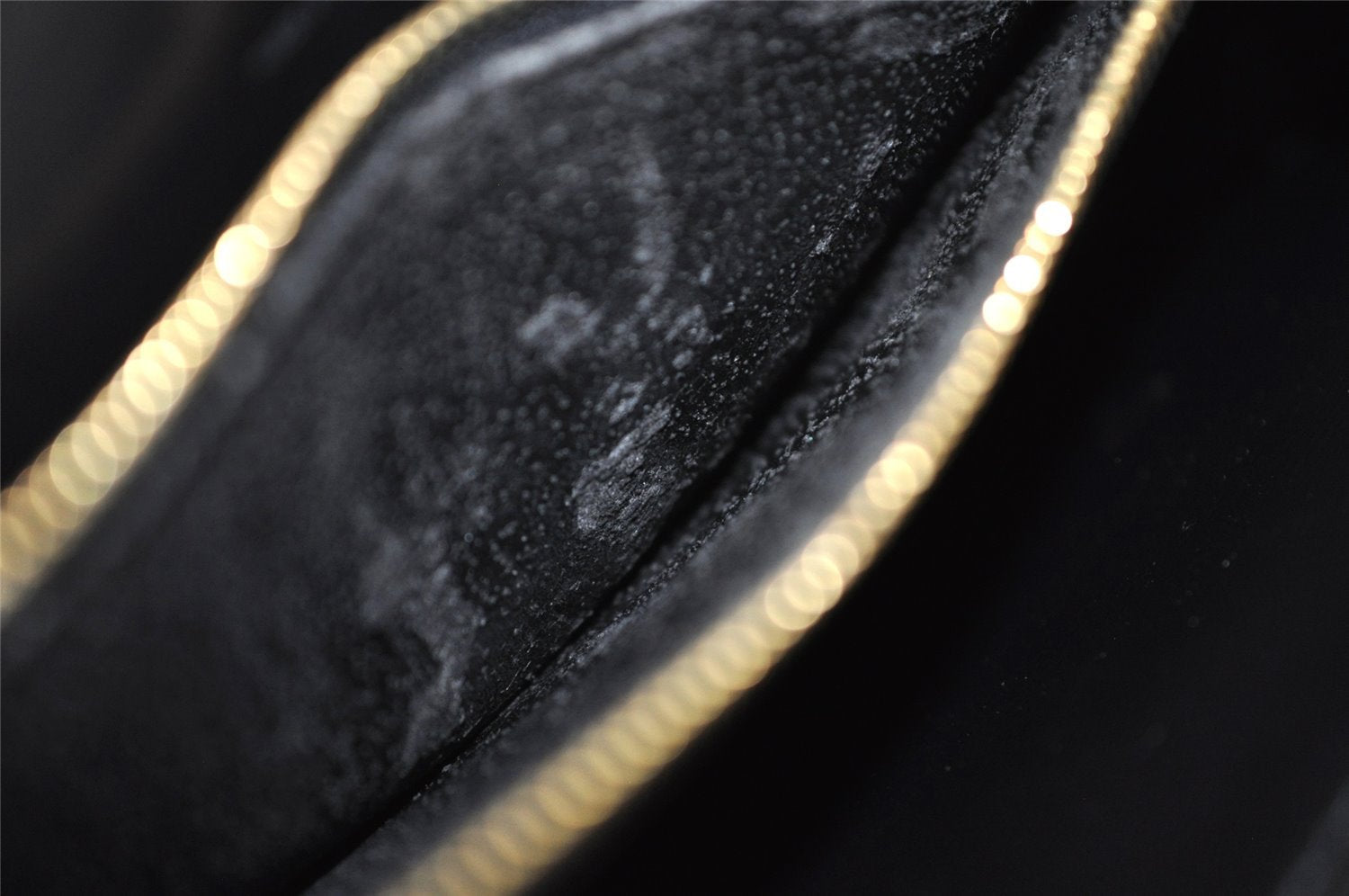 Authentic Louis Vuitton Epi Friedland Shoulder Cross Bag Black M52402 Junk 4447I