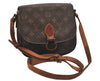 Authentic Louis Vuitton Monogram Saint Cloud MM M51243 Shoulder Cross Bag 4447J