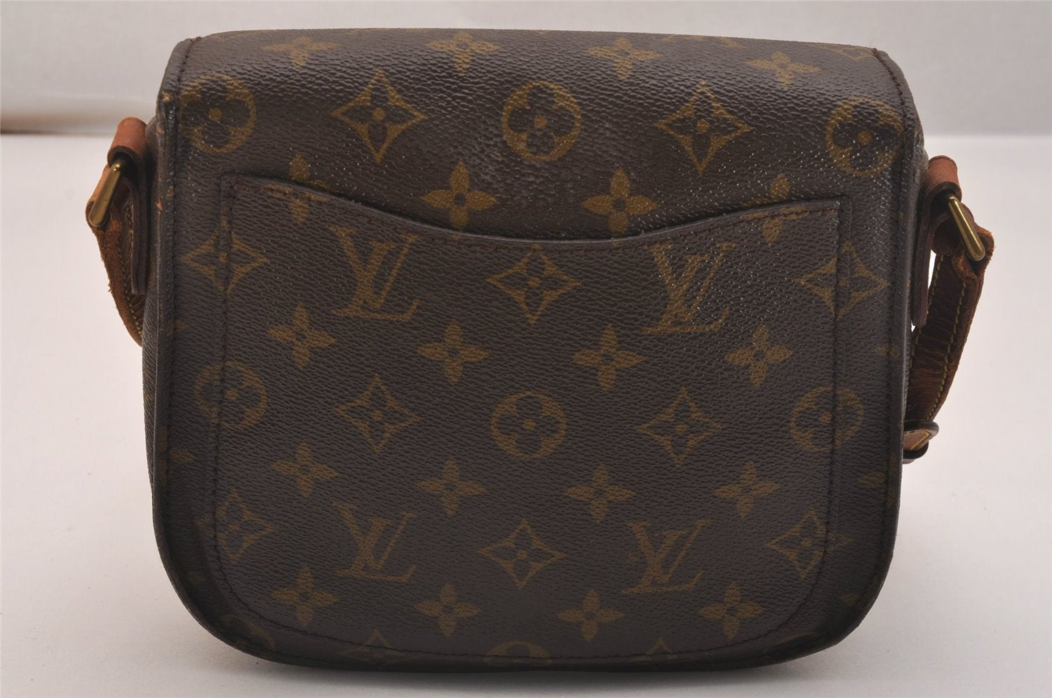 Authentic Louis Vuitton Monogram Saint Cloud MM M51243 Shoulder Cross Bag 4447J