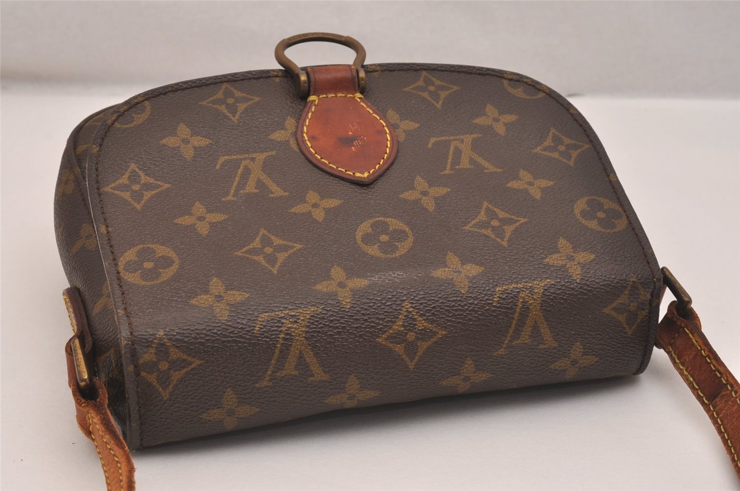 Authentic Louis Vuitton Monogram Saint Cloud MM M51243 Shoulder Cross Bag 4447J