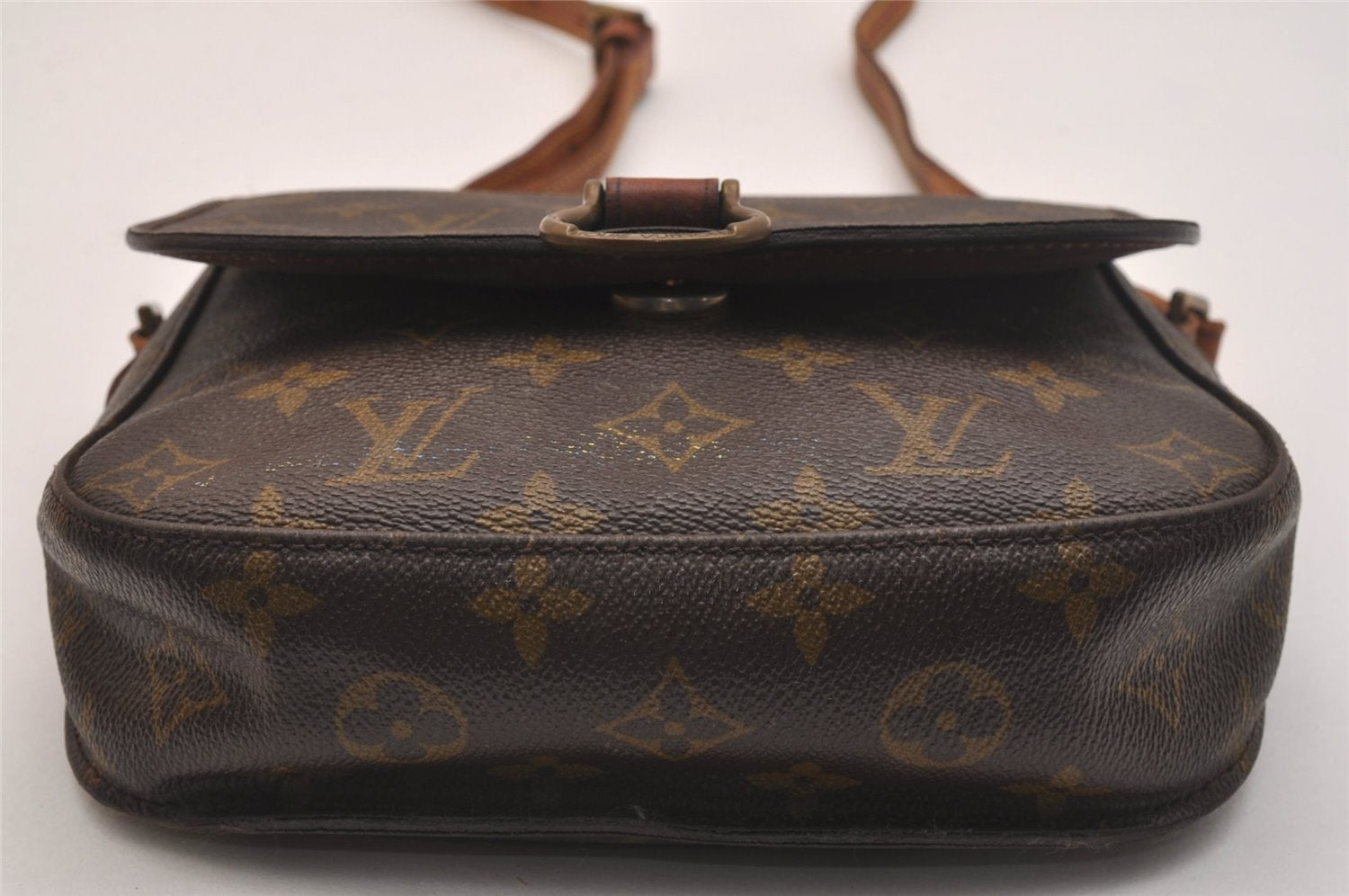 Authentic Louis Vuitton Monogram Saint Cloud MM M51243 Shoulder Cross Bag 4447J