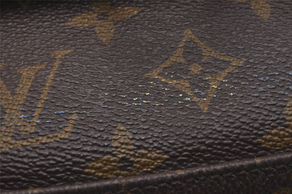 Authentic Louis Vuitton Monogram Saint Cloud MM M51243 Shoulder Cross Bag 4447J