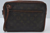 Authentic Louis Vuitton Monogram Pochette Sport Clutch Hand Bag Old Model 4448I
