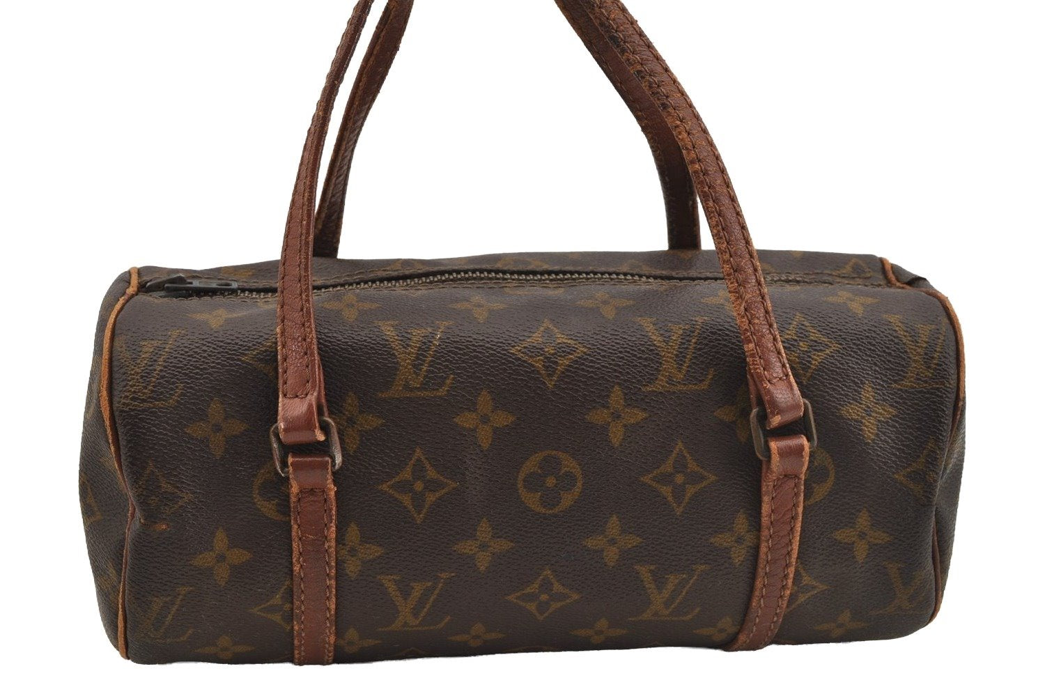 Authentic Louis Vuitton Monogram Papillon 26 Hand Bag Old Model LV 4448J