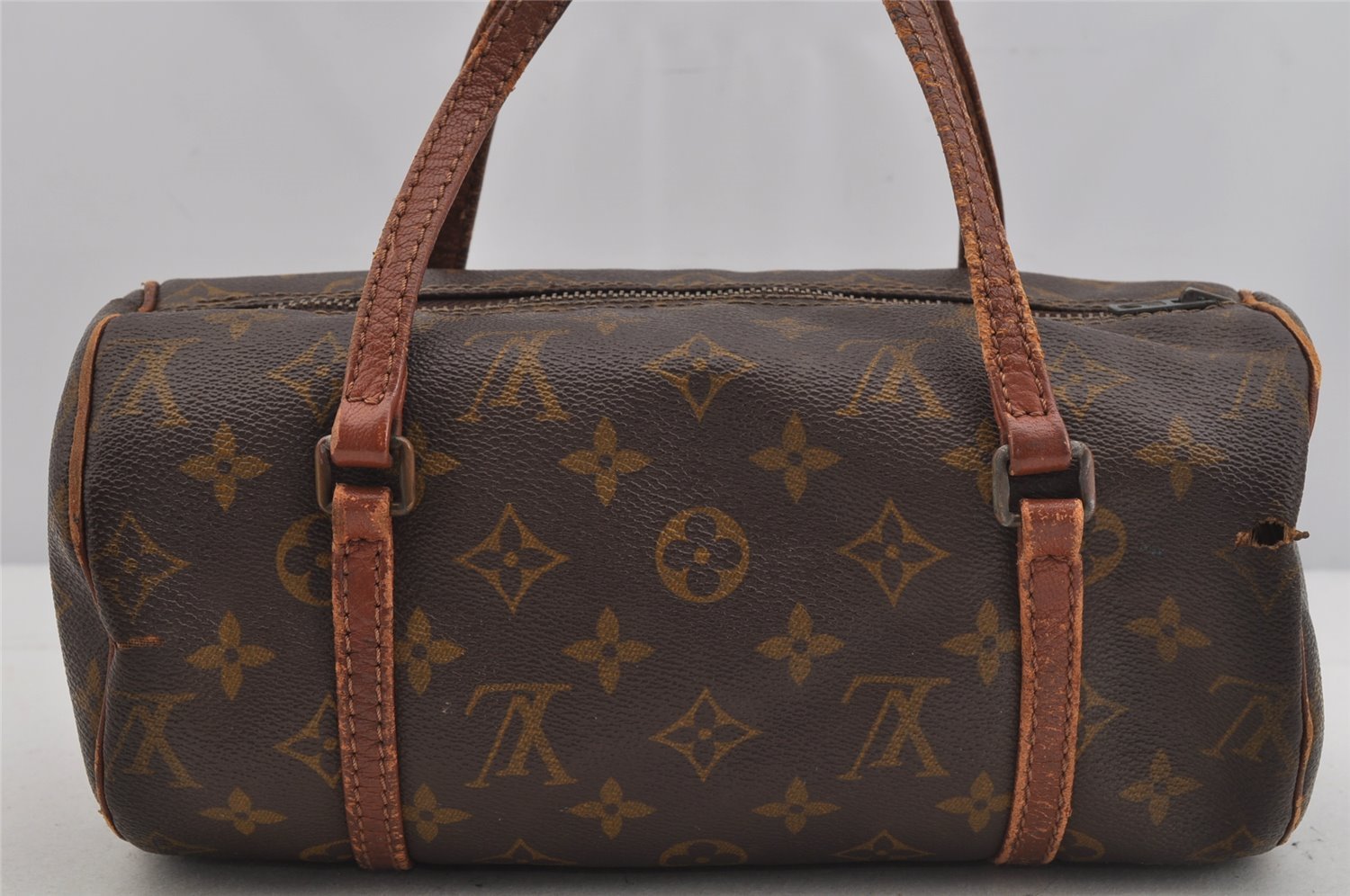 Authentic Louis Vuitton Monogram Papillon 26 Hand Bag Old Model LV 4448J