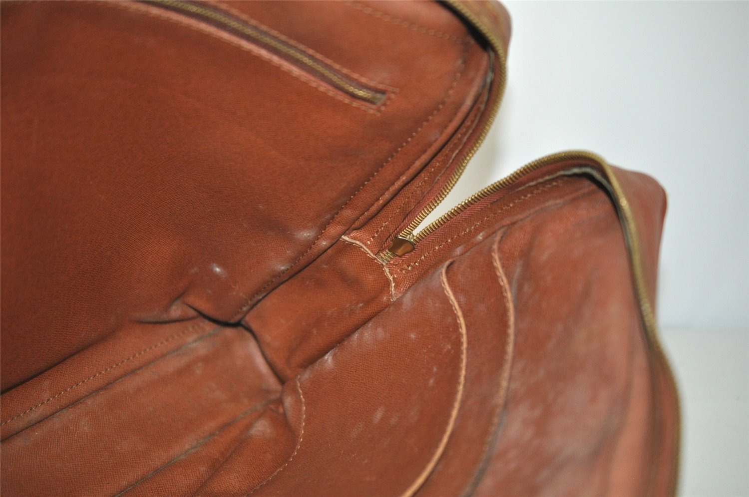 Authentic Louis Vuitton Epi Porte Documents Voyage Briefcase M54473 Brown 4450I