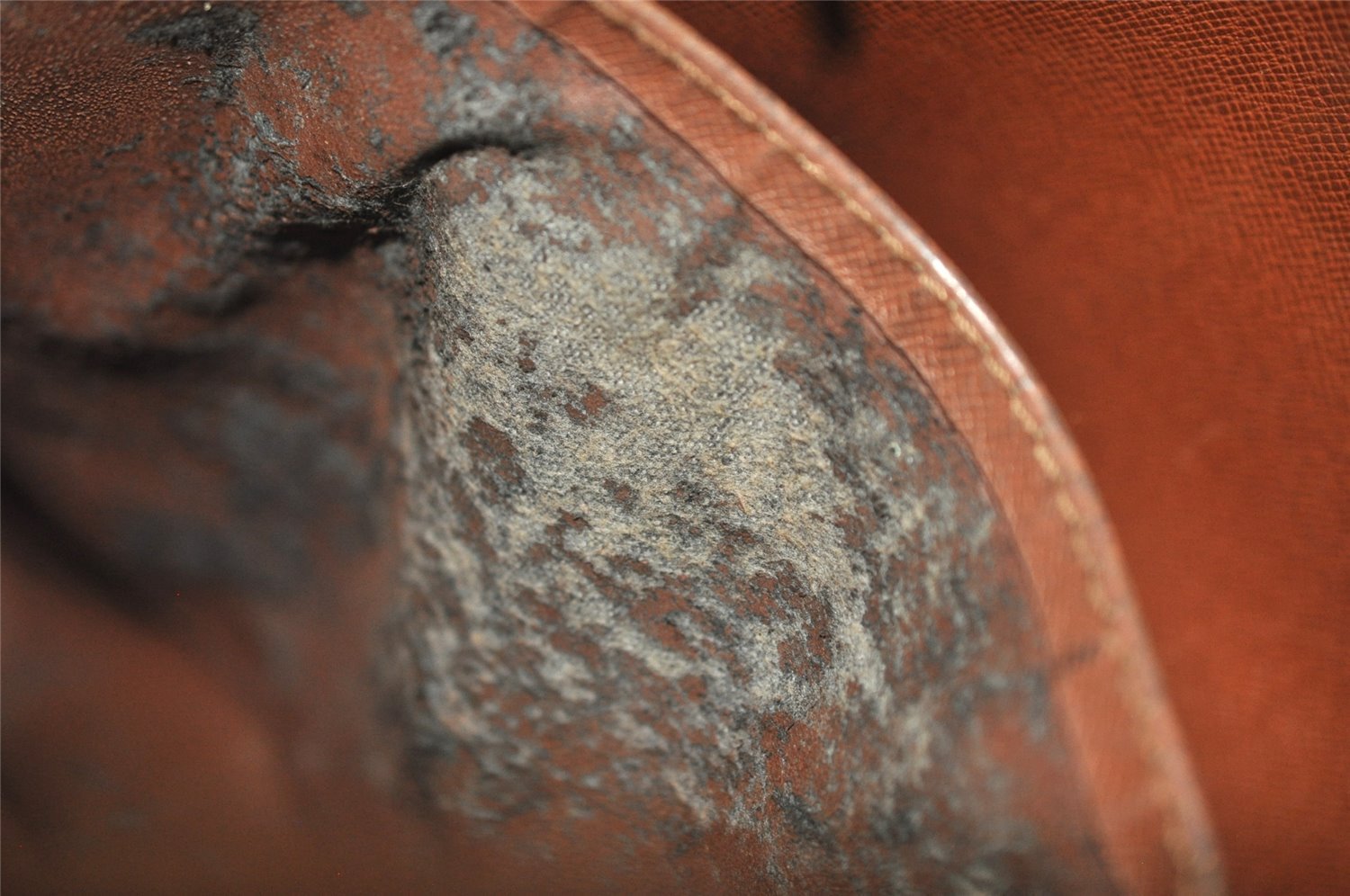 Authentic Louis Vuitton Epi Porte Documents Voyage Briefcase M54473 Brown 4450I