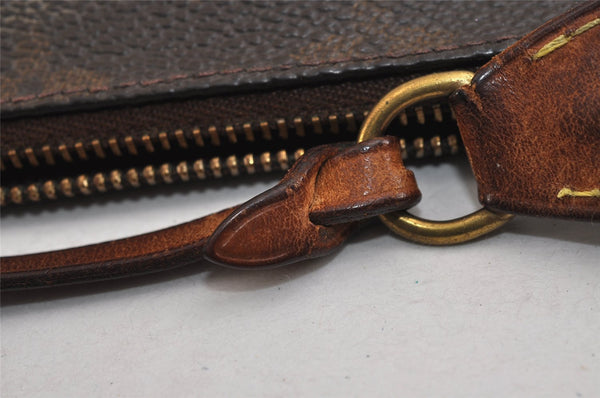 Authentic Louis Vuitton Monogram Pochette Accessoires Pouch M51980 Junk 4450J