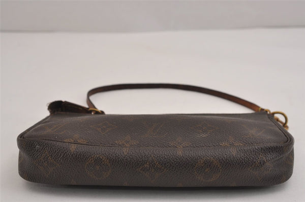 Authentic Louis Vuitton Monogram Pochette Accessoires Pouch M51980 Junk 4450J
