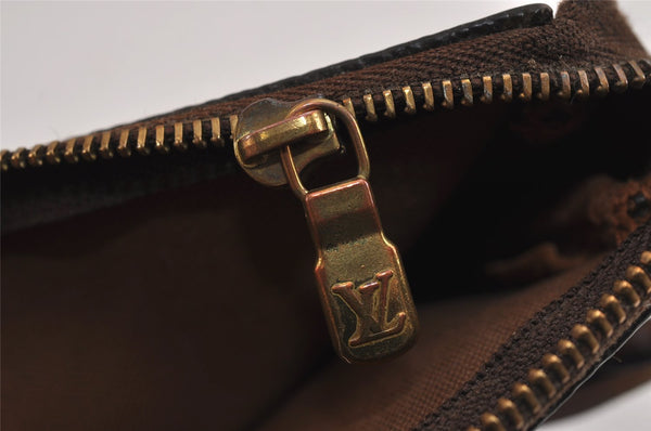 Authentic Louis Vuitton Monogram Pochette Accessoires Pouch M51980 Junk 4450J