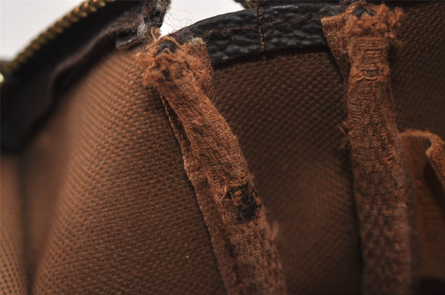 Authentic Louis Vuitton Monogram Pochette Accessoires Pouch M51980 Junk 4450J