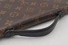 Auth Louis Vuitton Monogram Macassar Dairy Organizer Clutch Bag M60679 LV 4450K