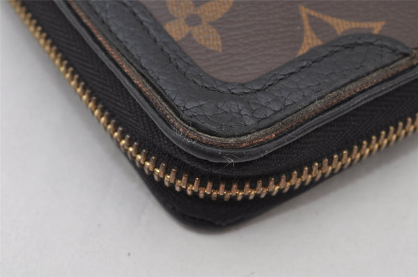 Auth Louis Vuitton Monogram Macassar Dairy Organizer Clutch Bag M60679 LV 4450K