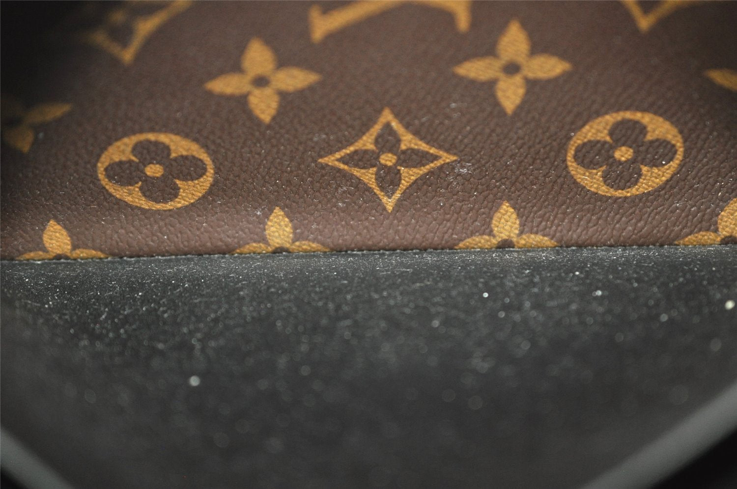 Auth Louis Vuitton Monogram Macassar Dairy Organizer Clutch Bag M60679 LV 4450K