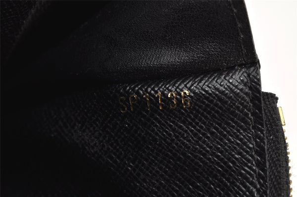 Auth Louis Vuitton Monogram Macassar Dairy Organizer Clutch Bag M60679 LV 4450K