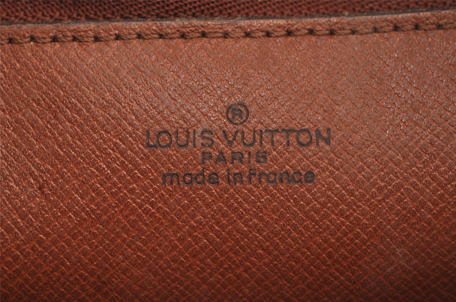 Authentic Louis Vuitton Monogram Marly Dragonne GM M51825 Clutch Bag Junk 4453I