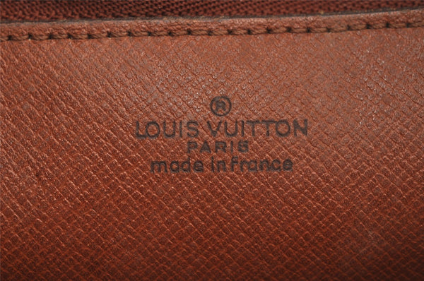 Authentic Louis Vuitton Monogram Marly Dragonne GM M51825 Clutch Bag Junk 4453I