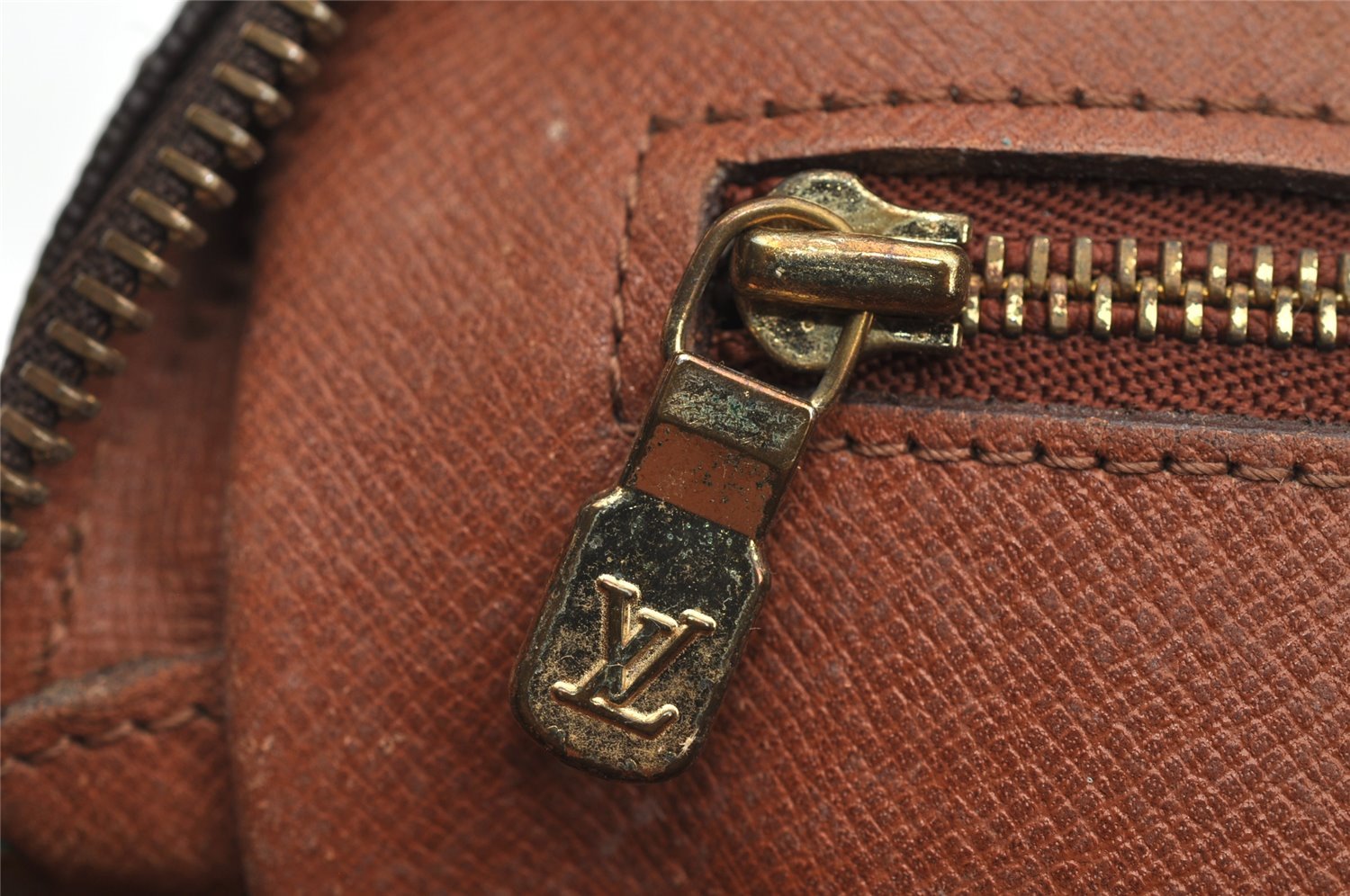 Authentic Louis Vuitton Monogram Marly Dragonne GM M51825 Clutch Bag Junk 4453I