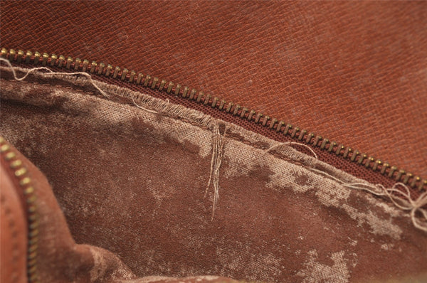 Authentic Louis Vuitton Monogram Marly Dragonne GM M51825 Clutch Bag Junk 4453I