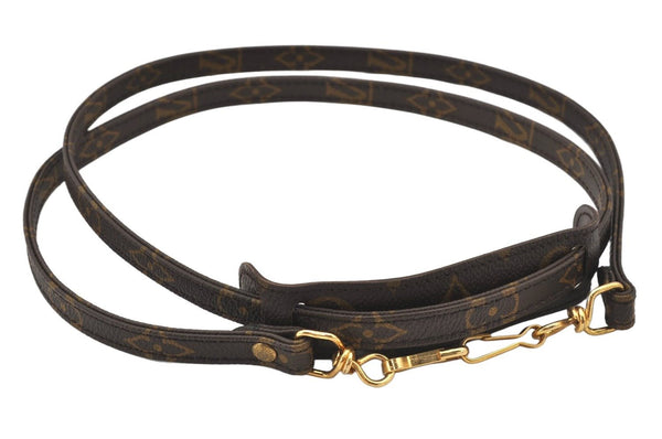Authentic Louis Vuitton Monogram Shoulder Strap 51.2" Old Model LV 4455K