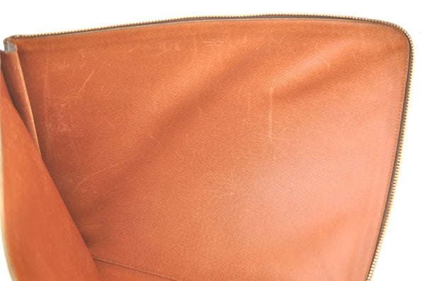 Authentic Louis Vuitton Monogram Poche Documents Document Case M53400 LV 4456I