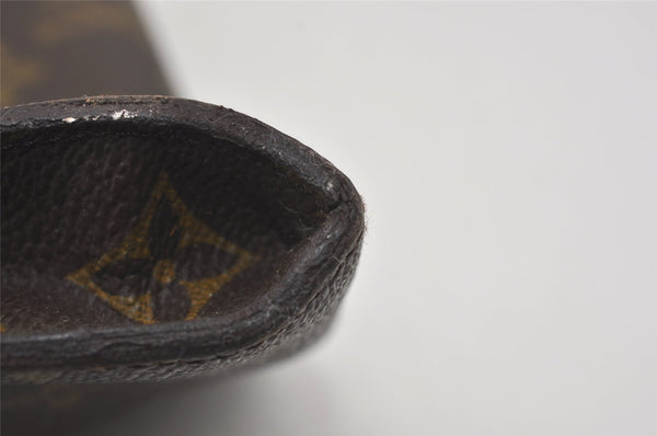 Authentic Louis Vuitton Monogram Poche Documents Document Case M53400 LV 4456I