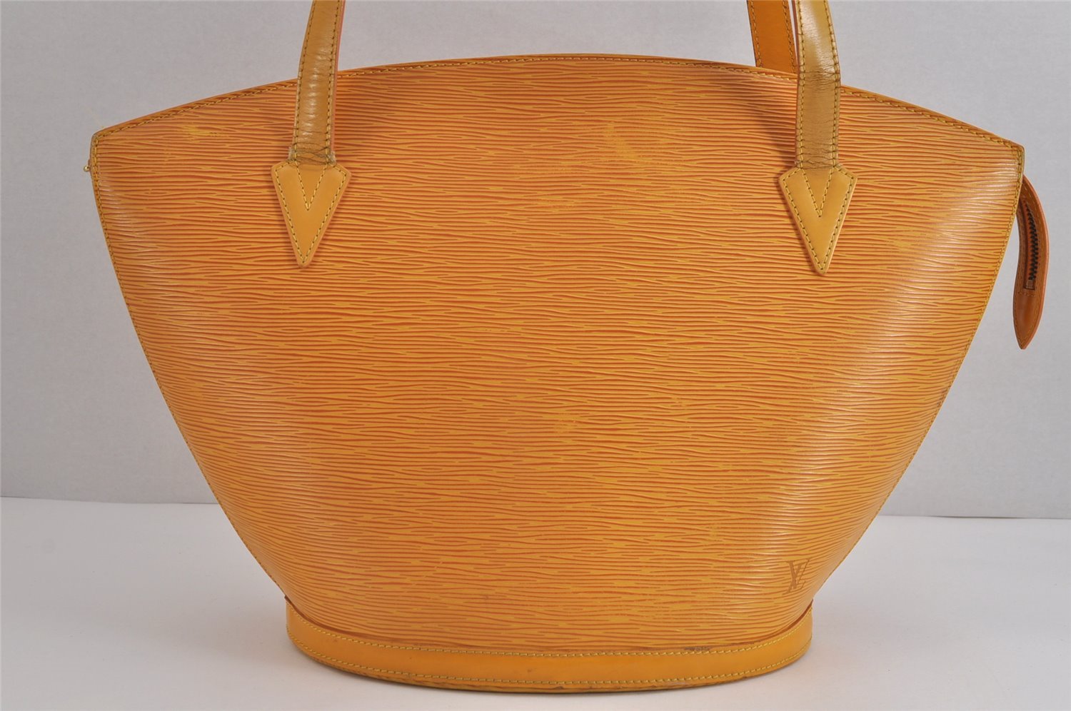 Auth Louis Vuitton Epi Saint Jacques Shopping Shoulder Bag M52269 Yellow 4456J