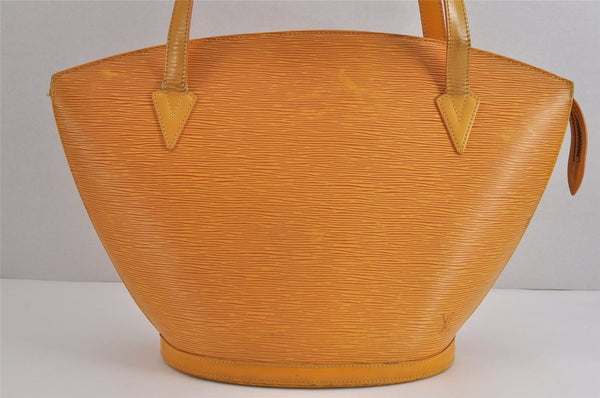 Auth Louis Vuitton Epi Saint Jacques Shopping Shoulder Bag M52269 Yellow 4456J