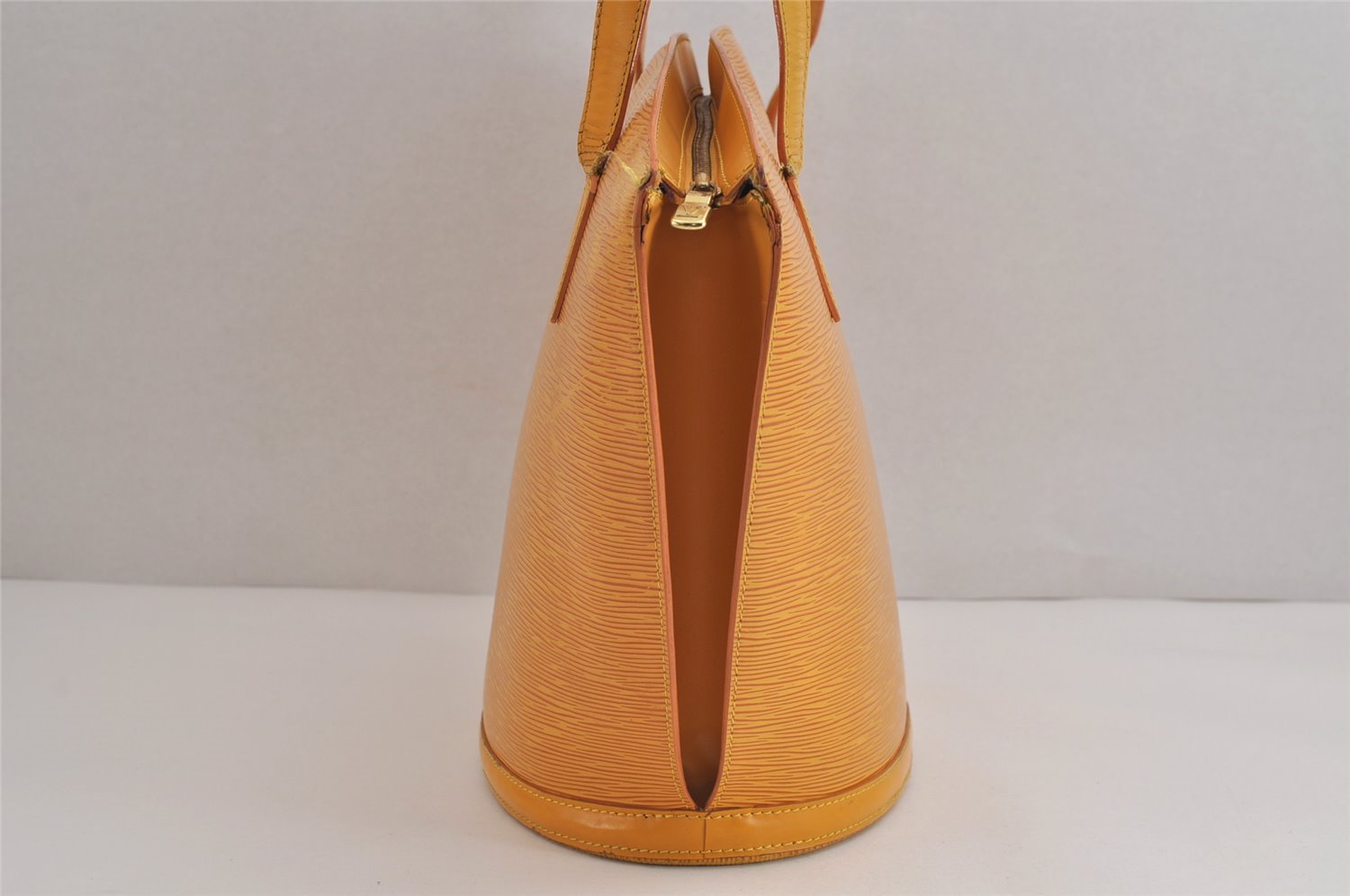 Auth Louis Vuitton Epi Saint Jacques Shopping Shoulder Bag M52269 Yellow 4456J
