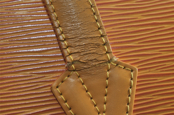 Auth Louis Vuitton Epi Saint Jacques Shopping Shoulder Bag M52269 Yellow 4456J