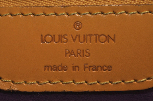 Auth Louis Vuitton Epi Saint Jacques Shopping Shoulder Bag M52269 Yellow 4456J