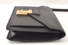 Auth Louis Vuitton Epi Pochette Sellier Dragonne Clutch Bag M52612 Black 4456K
