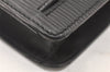 Auth Louis Vuitton Epi Pochette Sellier Dragonne Clutch Bag M52612 Black 4456K