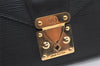 Auth Louis Vuitton Epi Pochette Sellier Dragonne Clutch Bag M52612 Black 4456K