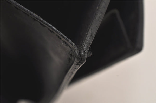 Auth Louis Vuitton Epi Pochette Sellier Dragonne Clutch Bag M52612 Black 4456K