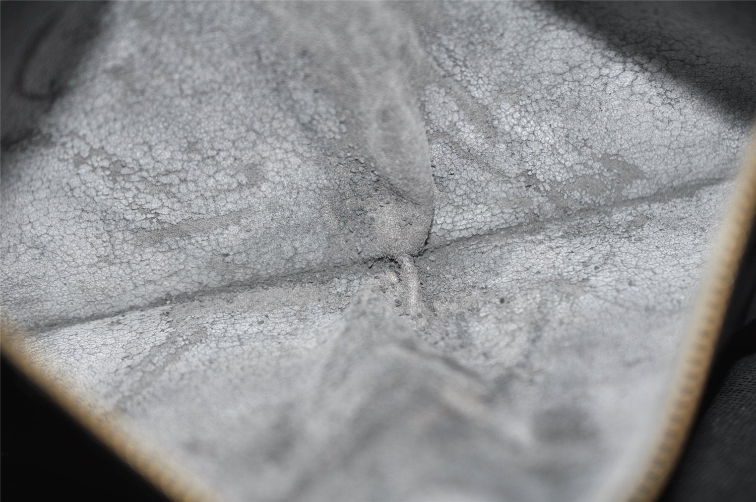 Auth Louis Vuitton Epi Pochette Sellier Dragonne Clutch Bag M52612 Black 4456K